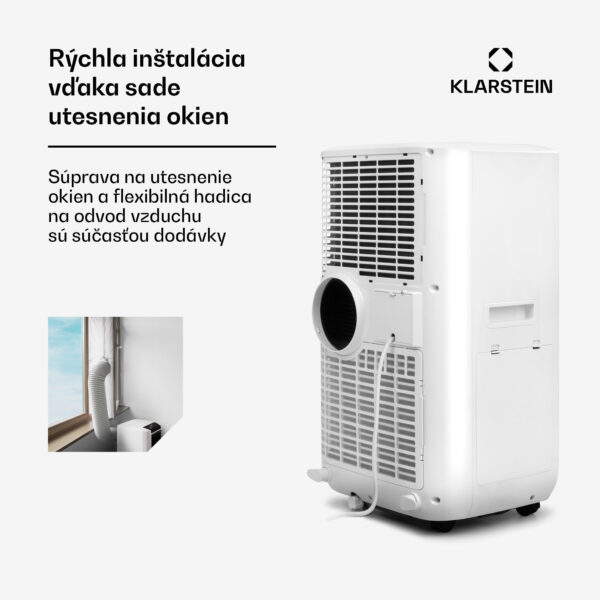 Klarstein Max Breeze Smart, mobilná klimatizácia, 15000 BTU/4,4 kW, A - Image 2