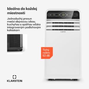 Klarstein Metrobreeze New York Smart 7k, mobilná klimatizácia, 7000 BTU/2,1 kW, A, diaľkový ovládač