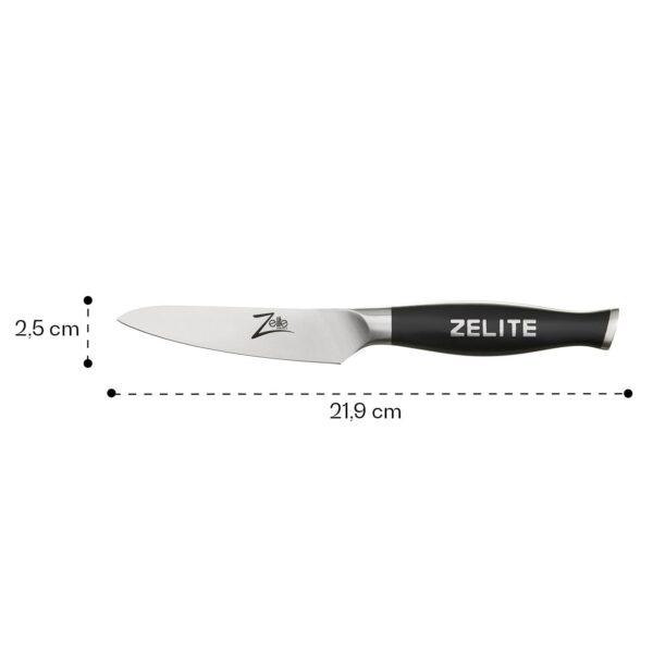 Zelite Infinity by Klarstein Comfort Pro, 4" nôž na lúpanie, 56 HRC, nehrdzavejúca oceľ - Image 2