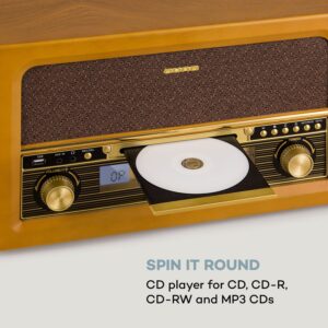 Auna Belle Epoque 1906 Retro Stereo Systém CD FM USB MP3 REC AUX