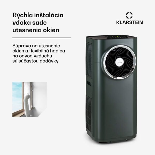 Klarstein Kraftwerk Eco Smart 11, mobilná klimatizácia 3 v 1, 11 500 BTU, diaľkové ovládanie, ovládanie pomocou aplikácie - Image 2