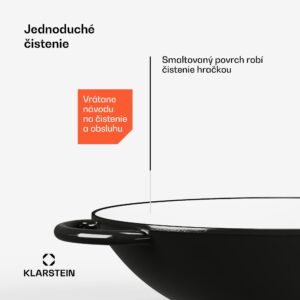 Klarstein Jersey Wok - čierny