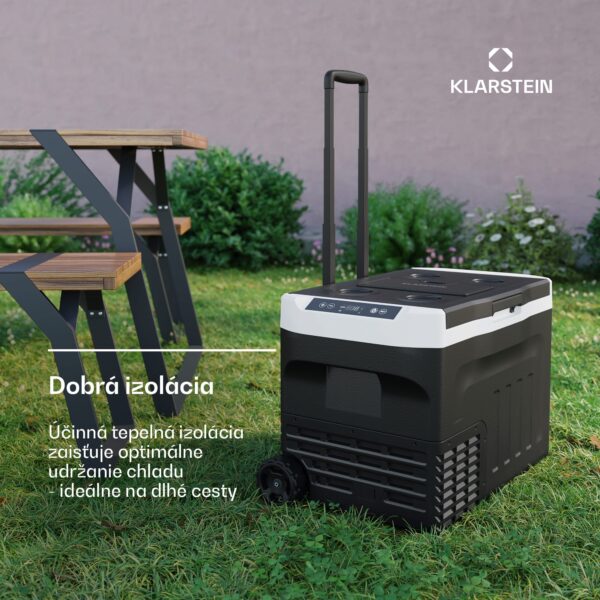 Klarstein PolarForce 30L kompresorový chladiaci box| LCD panel, osvetlenie, off-road, ochrana batérie, 12V/230V - Image 2