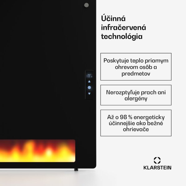 Klarstein ZenHeat Graphene nástenný ohrievač 1300 W