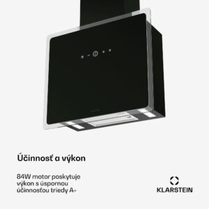 Klarstein AlizeEdge digestor, Dotykový, Plochý, Tichý, Zabudovaný, A+