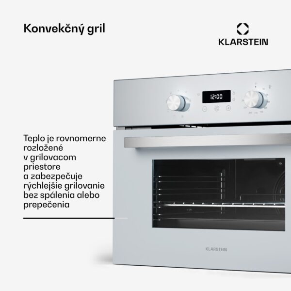 Klarstein SpaceSmart Kompaktná vstavaná rúra - Image 2