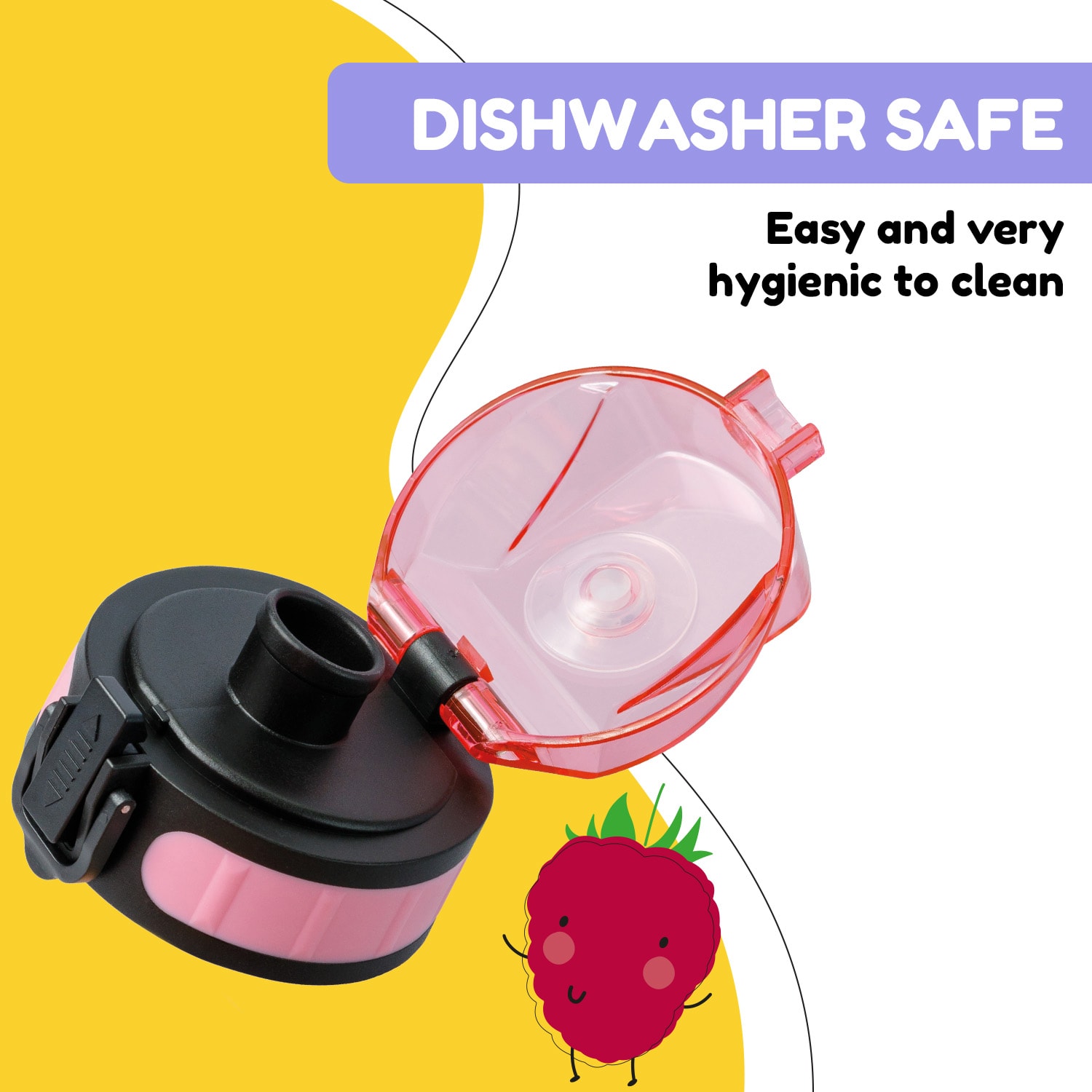 Klarstein schmatzfatz, náhradný vrchnák, výška: 4,5 cm, priemer: 7 cm, bez BPA - Image 2