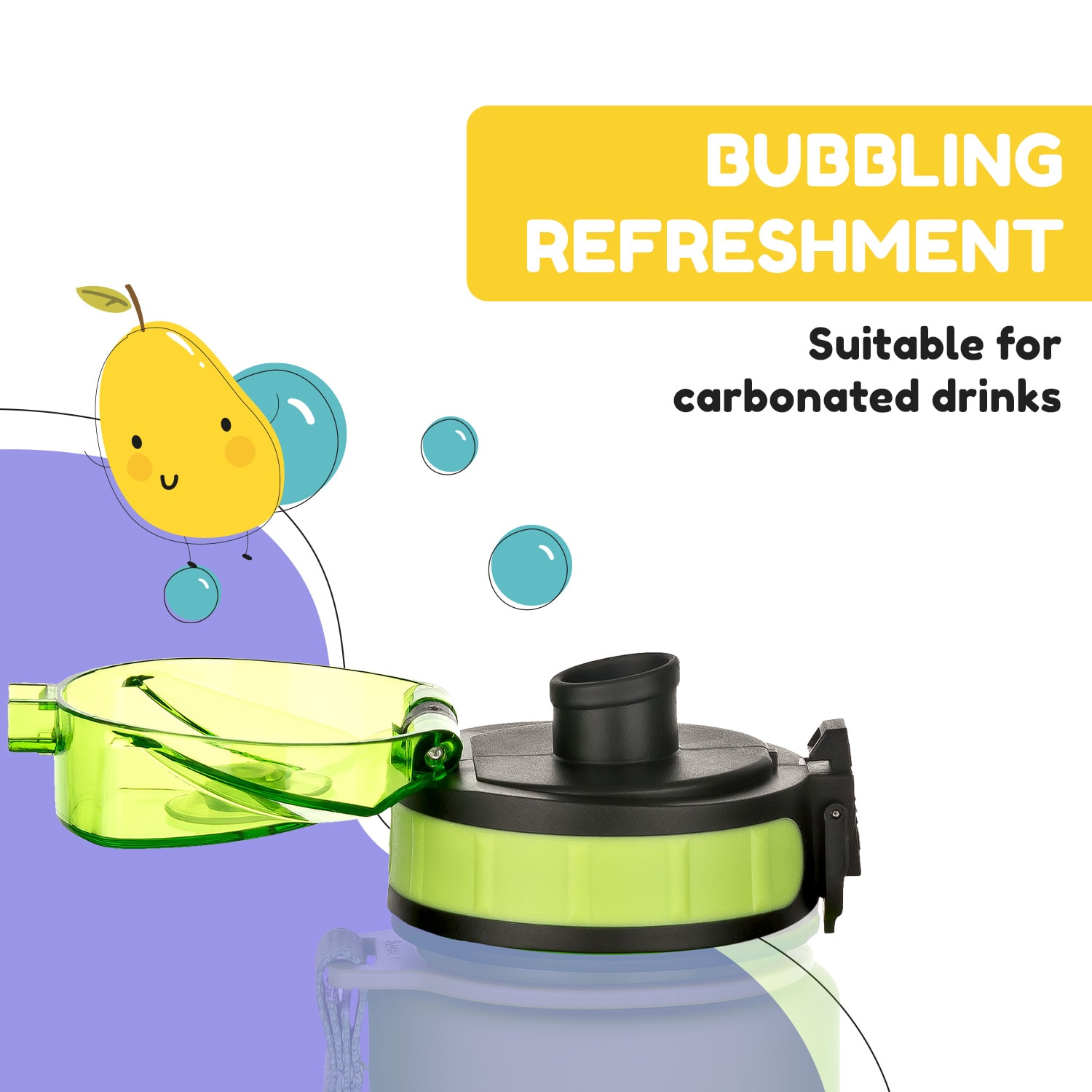 Klarstein schmatzfatz, náhradný vrchnák, výška: 4,5 cm, priemer: 7 cm, bez BPA - Image 3