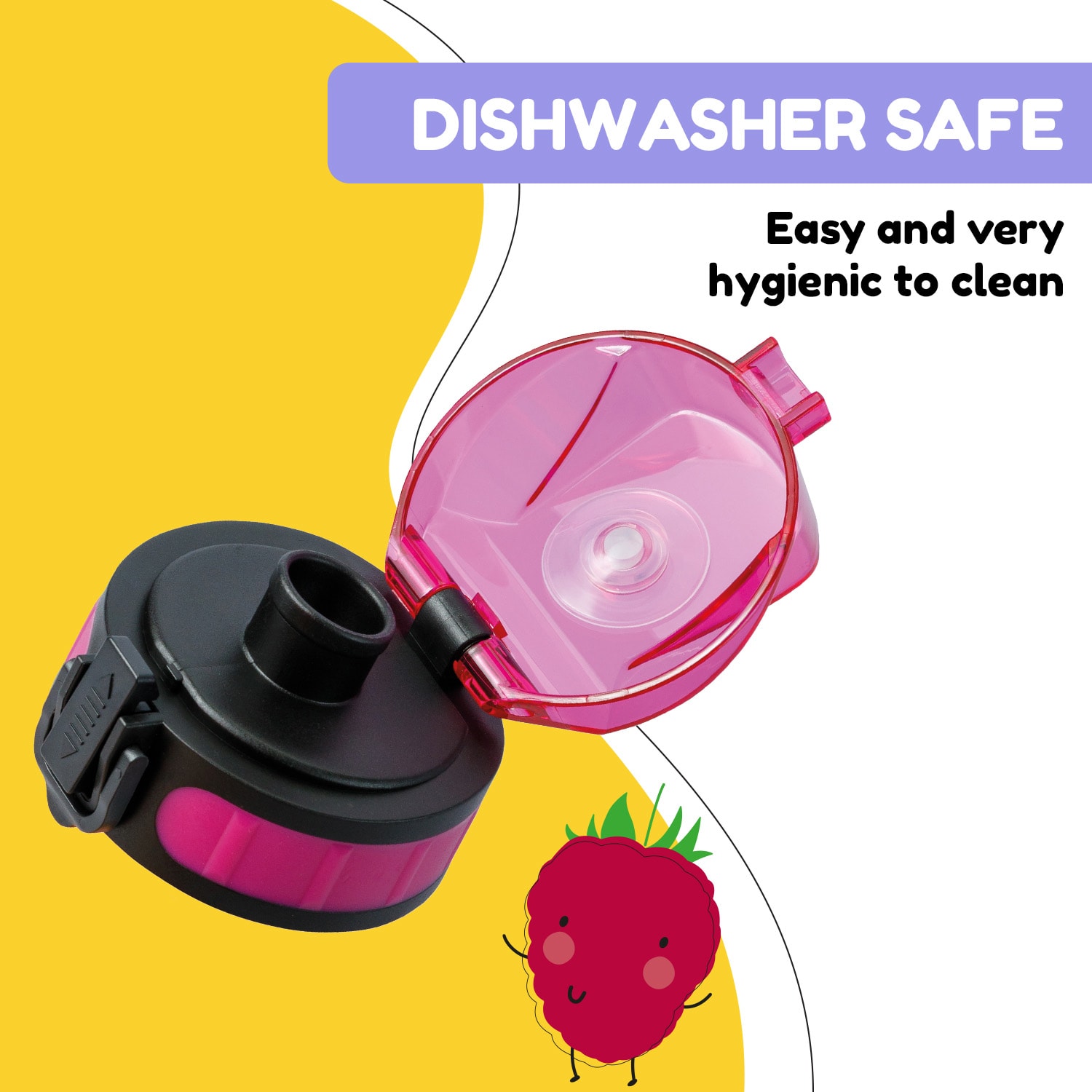 Klarstein schmatzfatz, náhradný vrchnák, výška: 4,5 cm, priemer: 7 cm, bez BPA - Image 2