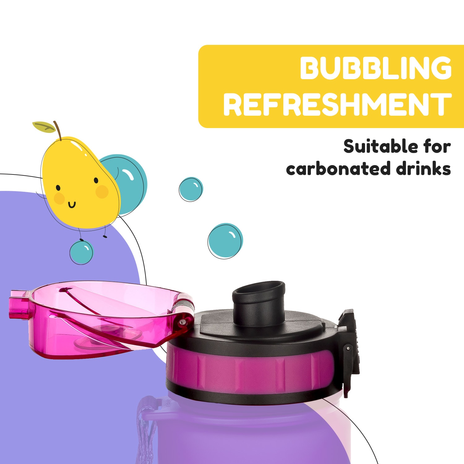 Klarstein schmatzfatz, náhradný vrchnák, výška: 4,5 cm, priemer: 7 cm, bez BPA - Image 3