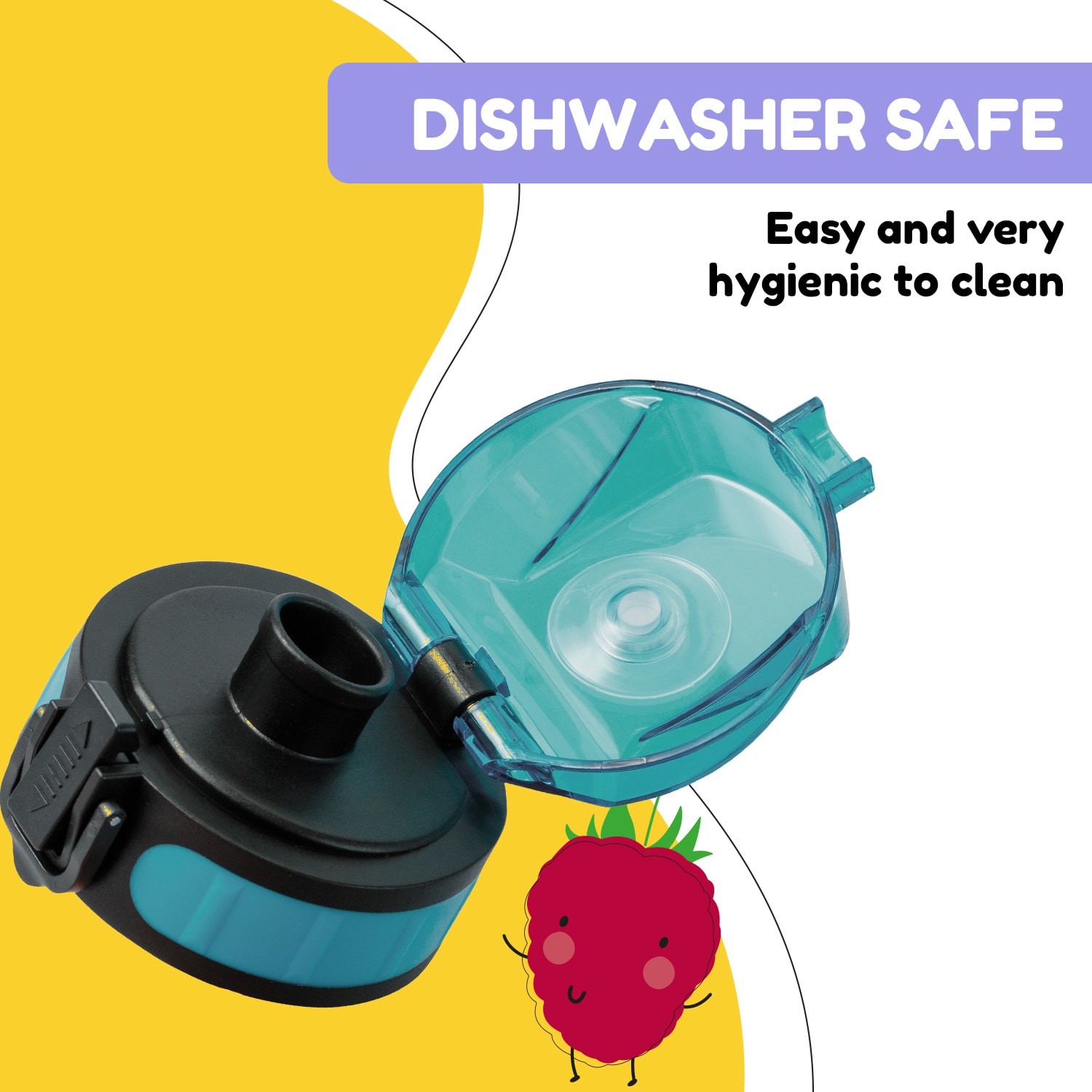 Klarstein schmatzfatz, náhradný vrchnák, výška: 4,5 cm, priemer: 7 cm, bez BPA - Image 2