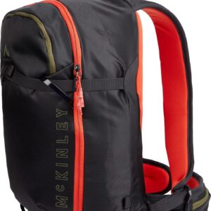 McKinley Black Burn CT 20 Alpine Backpack , Snežnice, Velikosť: Univerzálna veľkosť