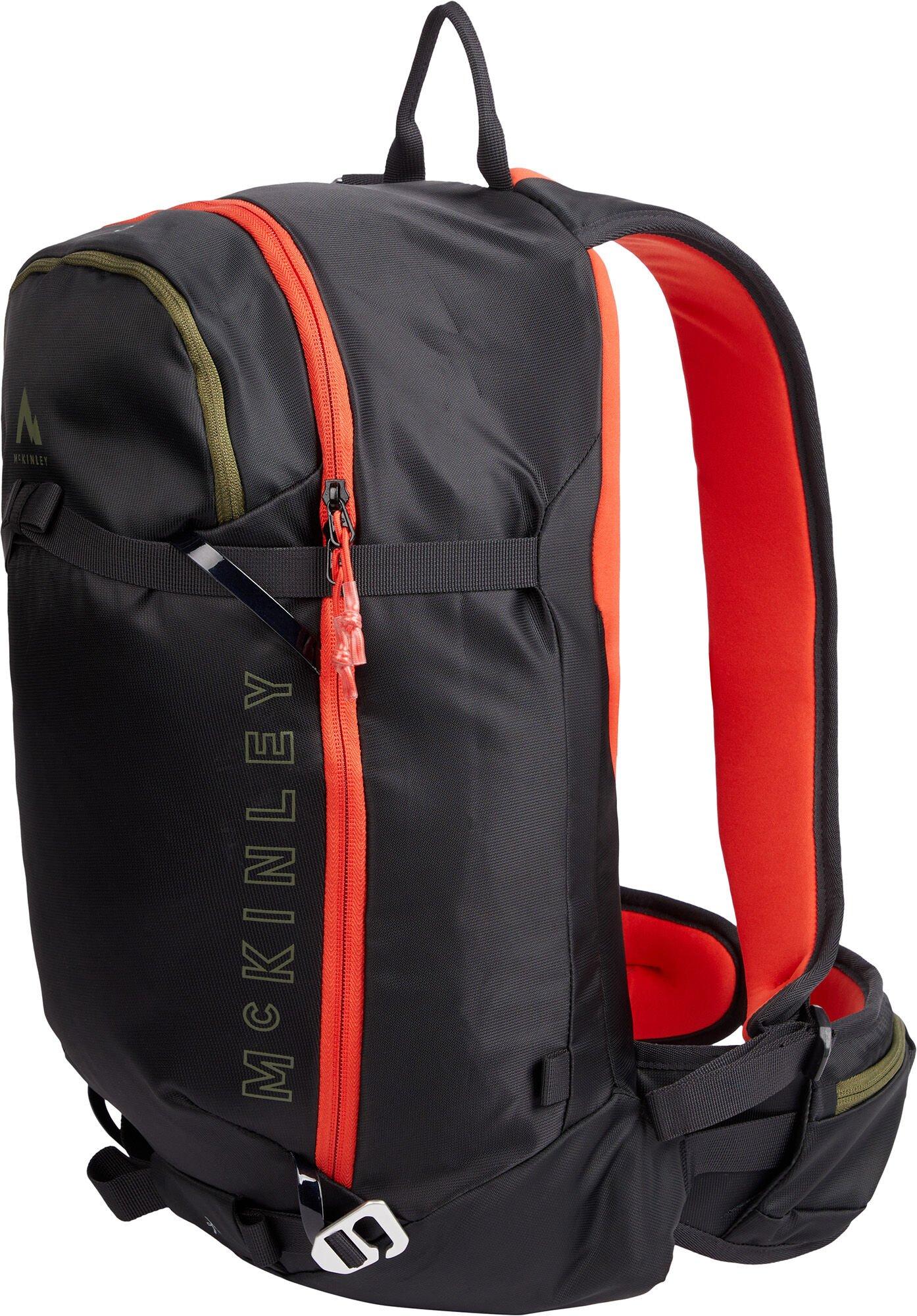 McKinley Black Burn CT 20 Alpine Backpack , Snežnice, Velikosť: Univerzálna veľkosť