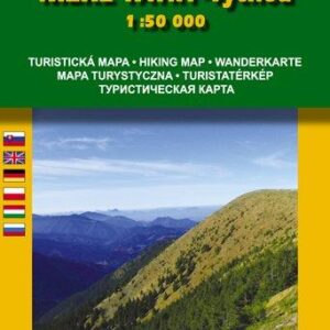 TATRAPLAN NÍZKE TATRY - východ 1:50 000, SJ , Mapa, Velikosť: Univerzálna veľkosť