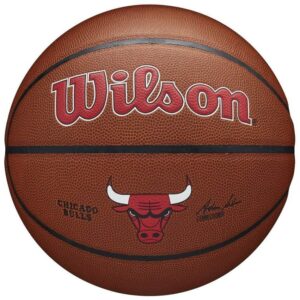 Wilson NBA Team Composite Chicago Bulls , Basketbalová lopta, Velikosť: 7