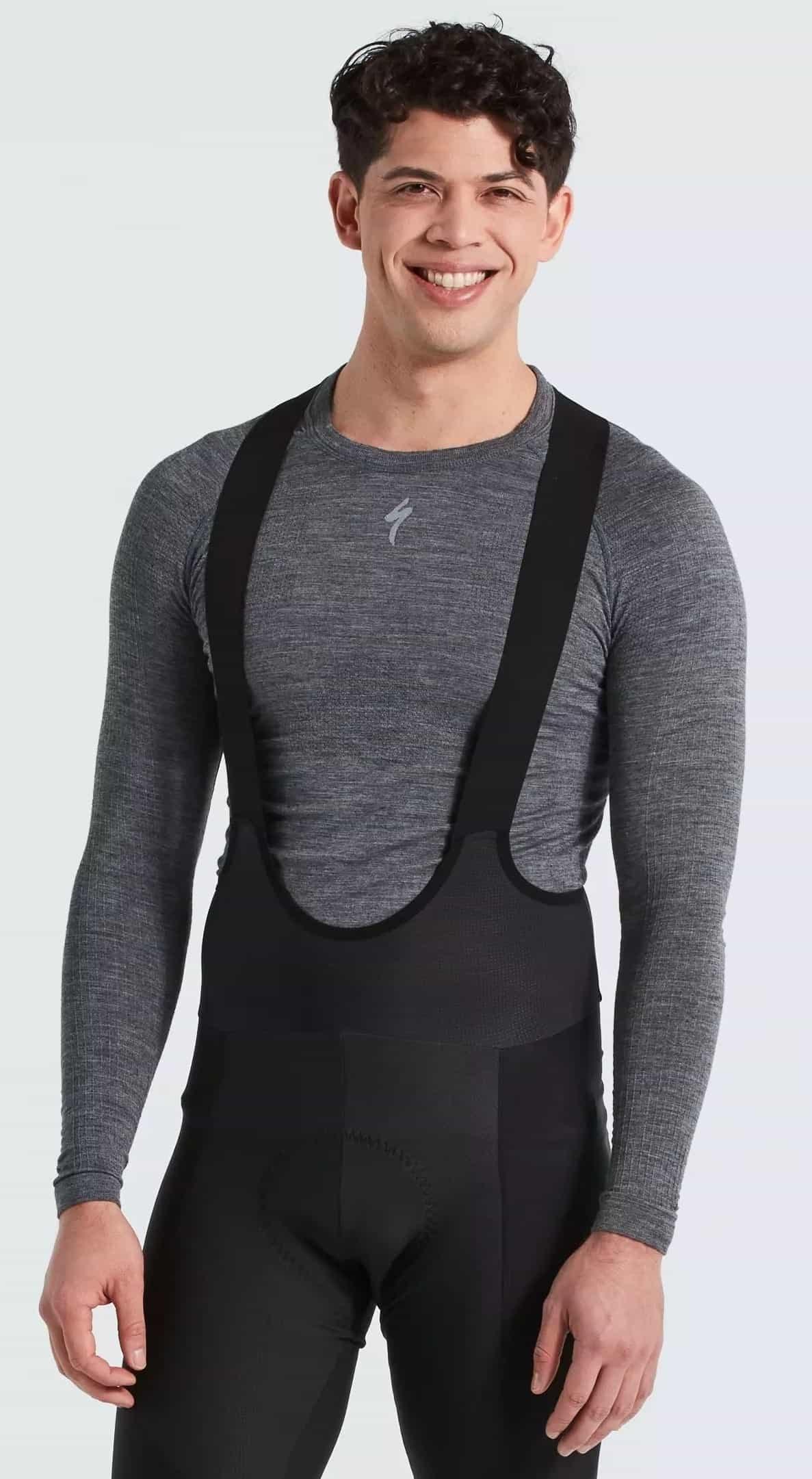 Specialized Merino Seamless LS Base Layer M /XL, Cyklistické chrániče, Velikosť: L/XL