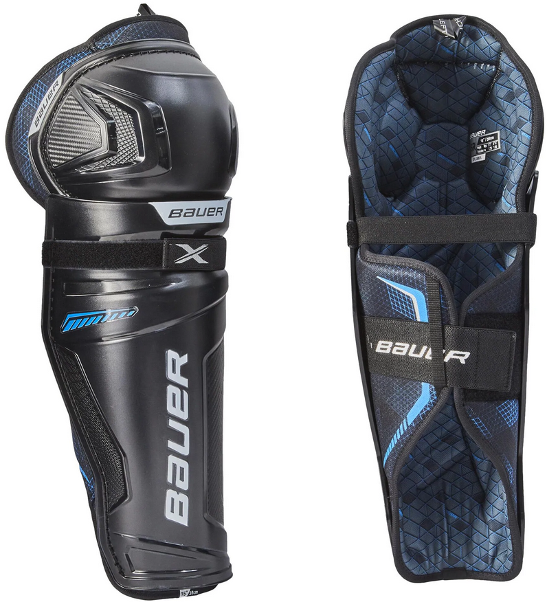 Bauer X Senior Hockey Shin Guards , Holene, Velikosť: 16