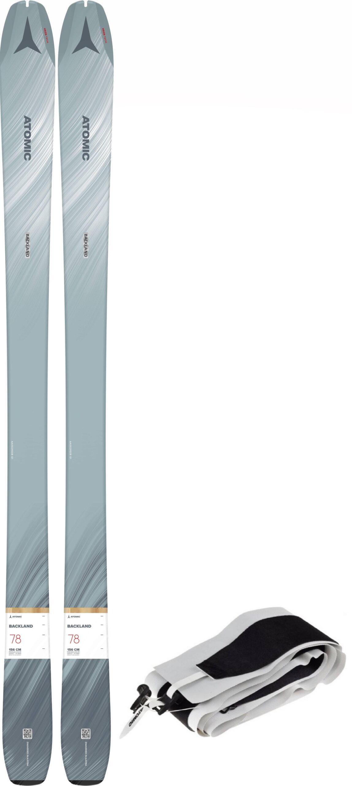Atomic Backland 78 W + Skin 78/80 , Skialp pásy, Velikosť: 156 cm