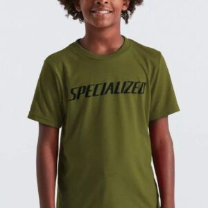 Specialized Wordmark T-Shirt Kids , Detský cyklodres, Velikosť: M