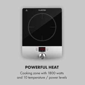 Klarstein CP3-VARICOOK SINGLE, indukčný varná doska, 1800 W, 1 zóna