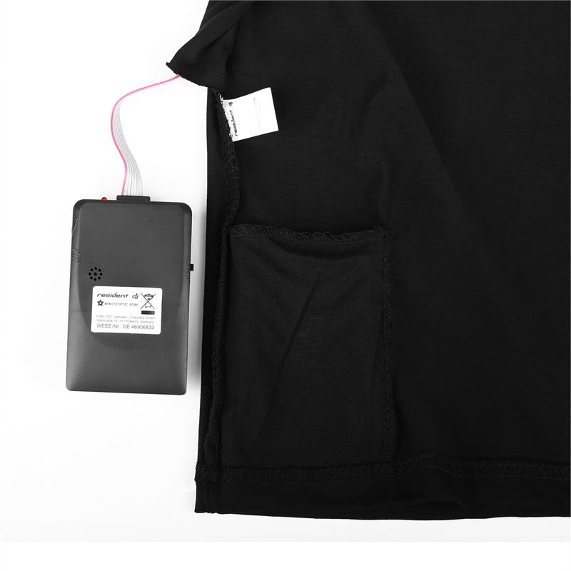 Resident DJ LED tričko, Happy Birthday, veľkosť L – Obrázok 2