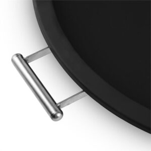 Blumfeldt Trino, ohnisko, kôš na oheň, krb na terasu, Ø 80 cm, oceľ, čierne