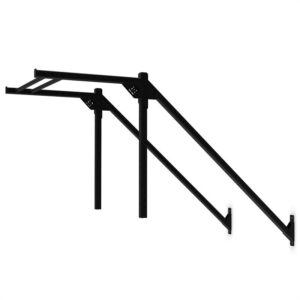 Capital Sports Ringtop 168, horná nadstavba, inštalácia na stojan, kovová, čierna