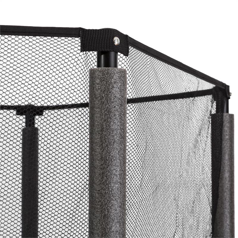 KLARFIT Rocketkid, trampolína, Ø140cm, bezpečnostná sieť, bungee pruženie, od 3 rokov – Obrázok 2