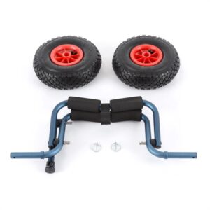 KLARFIT Sea Mule BL, modrý, vozík na kajak, podpera, hliník, eloxovaný, skladací