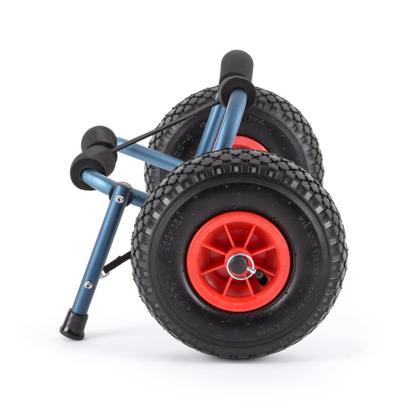 KLARFIT Sea Mule BL, modrý, vozík na kajak, podpera, hliník, eloxovaný, skladací – Obrázok 2