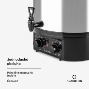 Klarstein Biggie Small, zavárací hrniec, 16 l, 2000 W, nehrdzavejúca oceľ