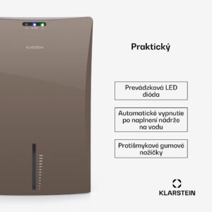 Klarstein Drybest 2000 2G, odvlhčovač vzduchu, ionizátor, 700 ml/d, 70 W, sivý