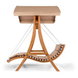 Blumfeldt Bermuda, záhradná hojdačka, 130 cm, 2 sedadlá, slnečná plachta