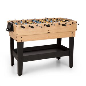 OneConcept Game-Star, herný stôl s 37 hrami, multiherný, odkladací priečinok, MDF