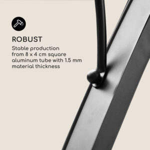 Blumfeldt Palazzo, altánok 4x3m, skladacia strecha, polyester, hliník, šedá farba