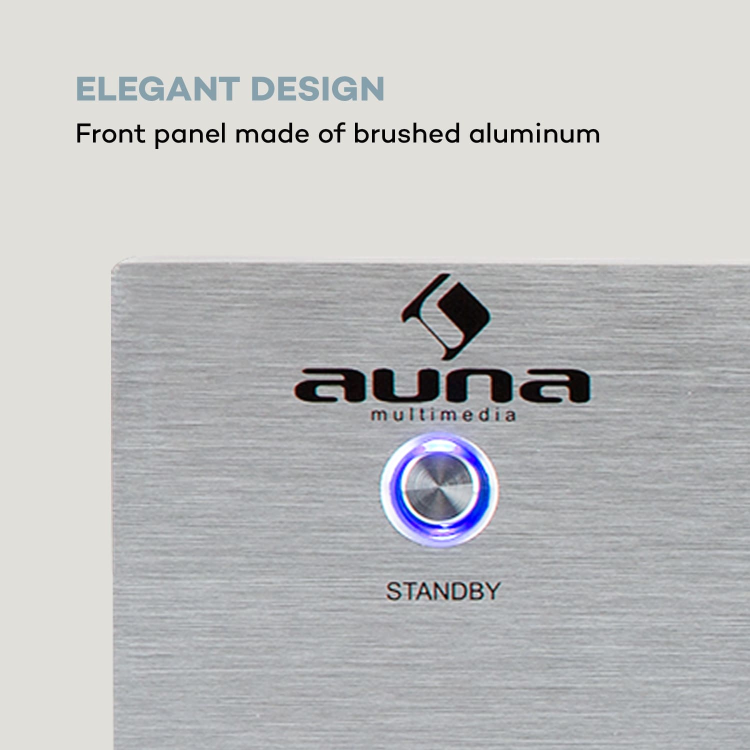 Auna AV2-CD850BT, 4-zónový HiFi stereo zosilňovač, 8 x 50 W RMS, bluetooth, USB, strieborný