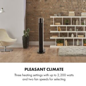 Klarstein Hightower Heat Deluxe, teplovzdušný ventilátor, 2200 W, stĺpový ohrievač, termostat