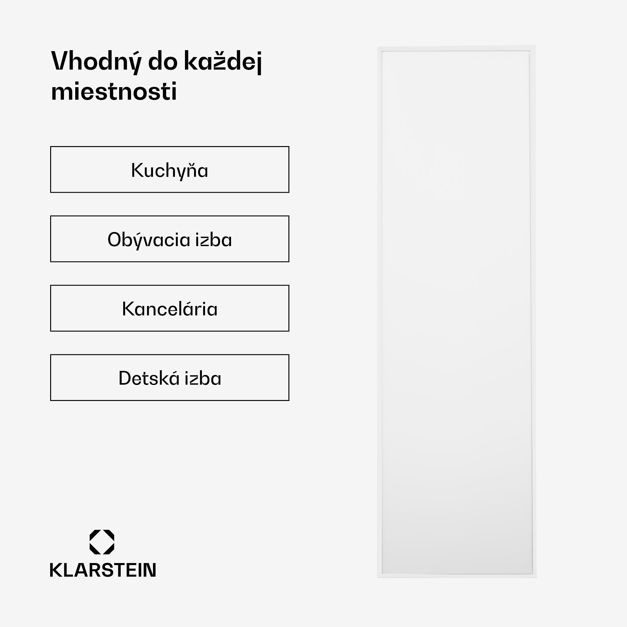 Klarstein Wonderwall 300 Smart, infračervený ohrievač, 30 x 100 cm, 300 W, týždenný časovač, IP24, biely – Obrázok 3