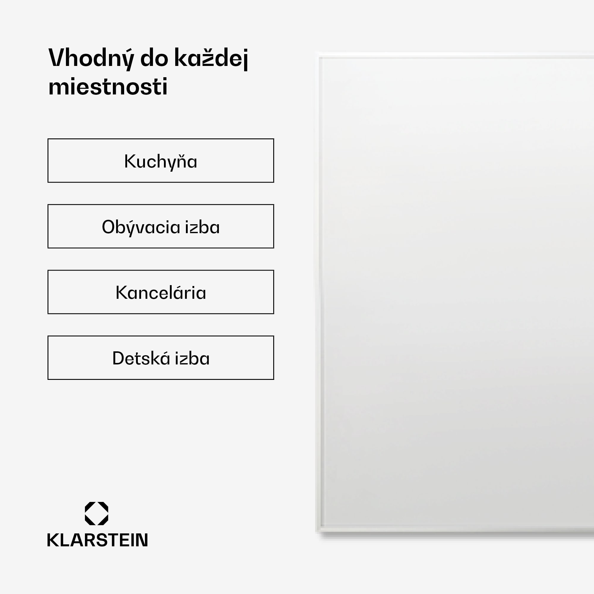 Klarstein Wonderwall 1200 Smart, infračervený ohrievač, 100 x 120 cm, 1200 W, týždenný časovač, IP24, biely – Obrázok 3