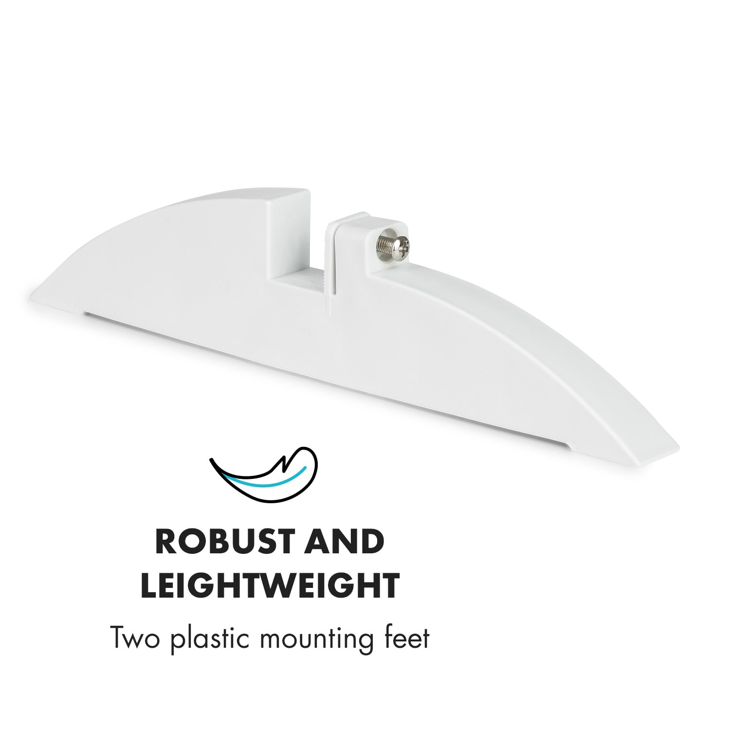 Klarstein Wonderwall, nožičky, plast, 2 kusy, príslušenstvo