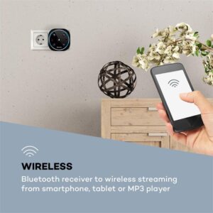 Auna Intelligence Plug, bezdrôtový inteligentný reproduktor, Alexa-VoiceControl, ovládanie hlasom