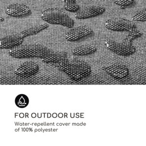 Blumfeldt Titania Pillows, vankúš, polyester, nepremokavý, melírovaný tmavosivý