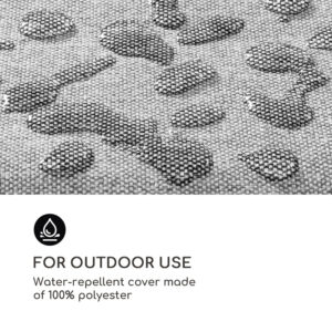 Blumfeldt Titania Pillows, vankúš, polyester, nepremokavý, melírovaný svetlosivý﻿