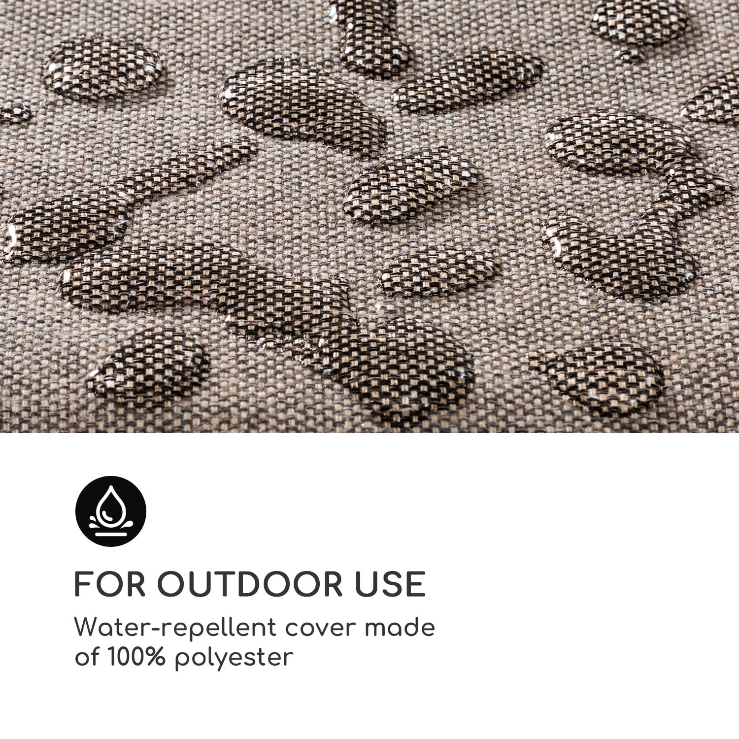 Blumfeldt Titania Pillows, vankúš, polyester, nepremokavý, hnedý