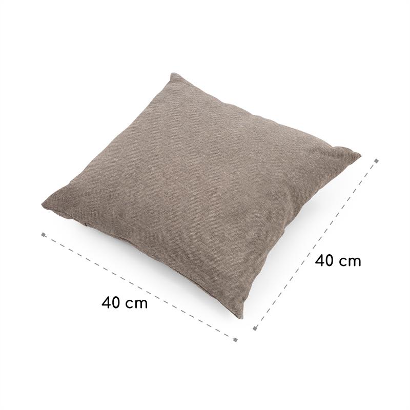 Blumfeldt Titania Pillows, vankúš, polyester, nepremokavý, hnedý – Obrázok 3