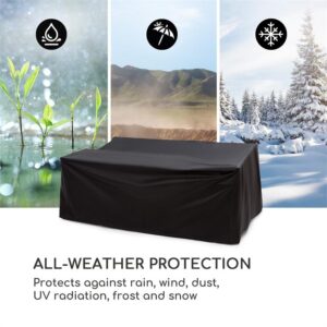 Blumfeldt Titania Raincover, ochranný kryt, 100 % polyester, ochrana v každom počasí, čierny