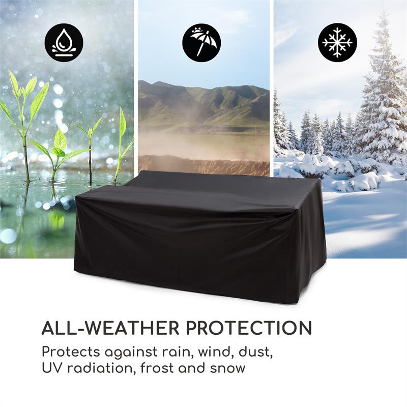 Blumfeldt Titania Raincover, ochranný kryt, 100 % polyester, ochrana v každom počasí, čierny