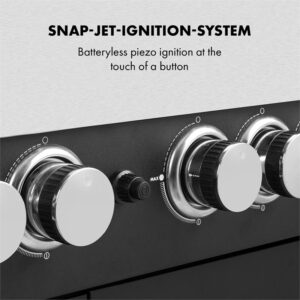 Klarstein Tomahawk 4.2 SBG plynový gril 6 horákov 20,7 kW 64x42 cm gril nerezová oceľ