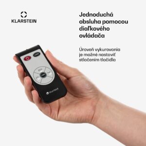 Blumfeldt Cosmic Beam Plus XXL, infračervený ohrievač, 3000 W, IP44, diaľkový ovládač, čierny