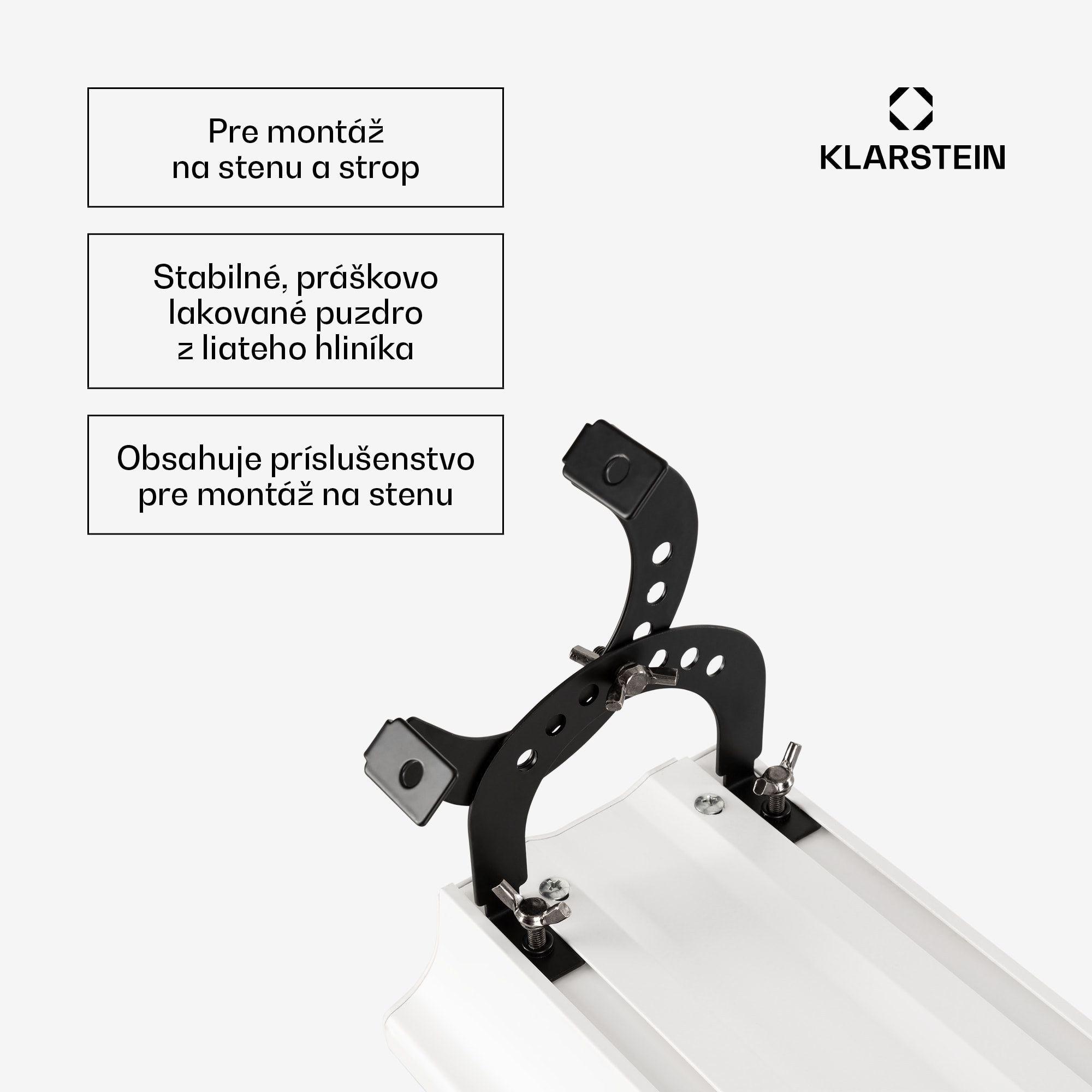 Blumfeldt Cosmic Beam Plus, infračervený terasový ohrievač, 2400 W, IP44, diaľkový ovládač, biely – Obrázok 3